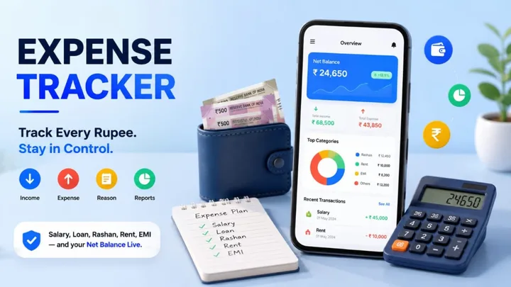 Expense Tracker screen